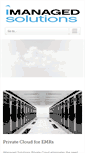 Mobile Screenshot of imanagedsolutions.net