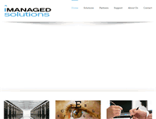 Tablet Screenshot of imanagedsolutions.net